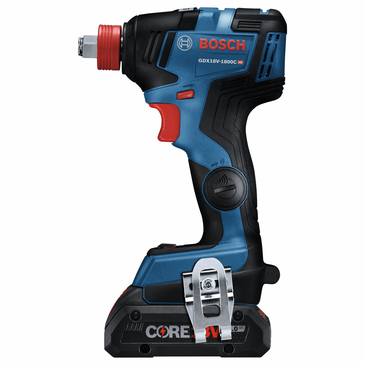 Bosch Freak CORE18V 1/2-in Two-In-One Brushless Cordless Impact Driver/Wrench Kit, Variable Speed, 4.0Ah Battery, Charger & Bag