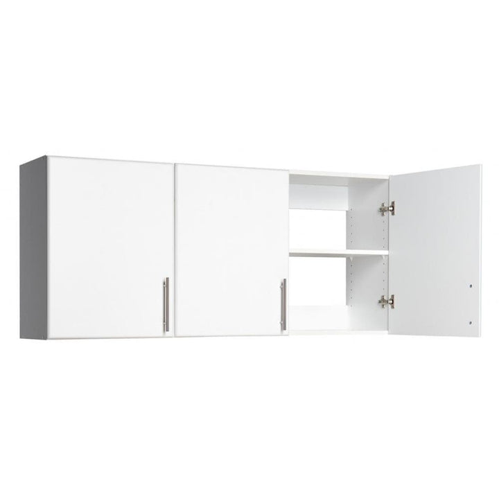 Prepac Elite 54-in W x 24-in H Wood Composite White Wall-mount Utility Storage Cabinet