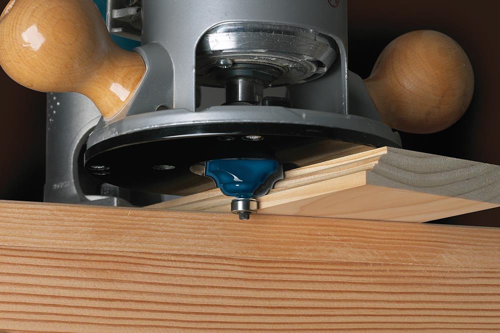 Bosch 1/4-in Carbide-Tipped Cove Router Bit