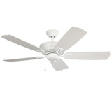 Harbor Breeze Echolake 52-in White LED Indoor/Outdoor Ceiling Fan (5-Blade)