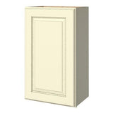 allen + roth Annscroft 18-in W x 36.125-in H x 12-in D Hazelnut Maple Door Wall Semi-Custom Cabinet