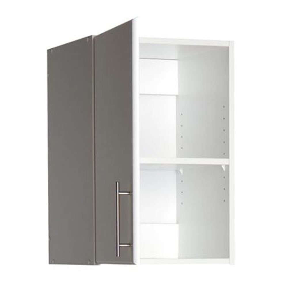 Prepac Elite 16-in W x 24-in H Wood Composite White Wall-mount Utility Storage Cabinet