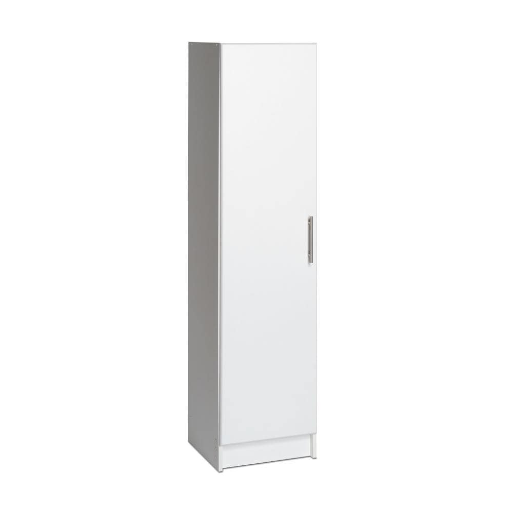 Prepac Elite 16-in W x 65-in H Wood Composite White Freestanding Utility Storage Cabinet
