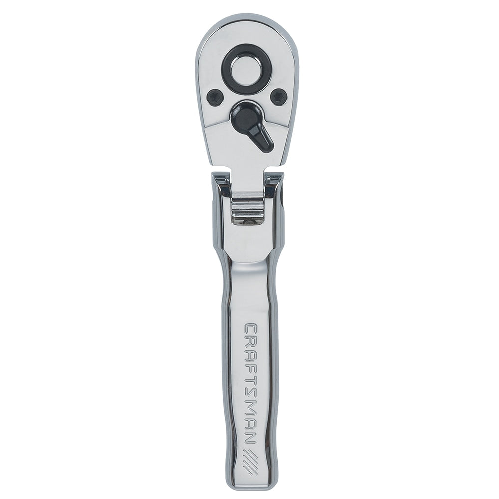 CRAFTSMAN 72-Tooth 3/8-in Drive Quick-Release Flexible Head Ratchet