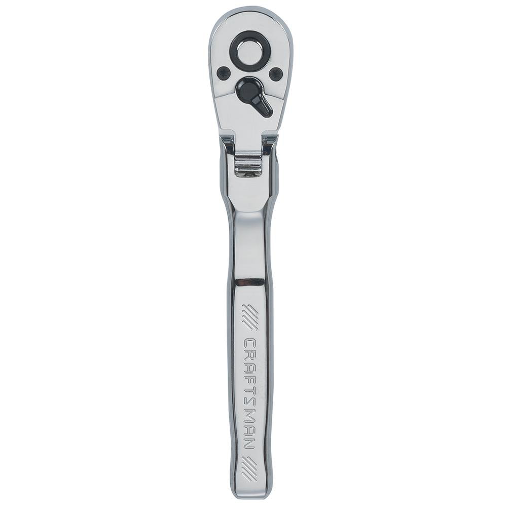 CRAFTSMAN 72-Teeth 3/8-in Drive Quick-Release Flexible Head Ratchet