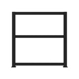 Freedom 6-ft Black Aluminum Privacy Frame