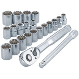 CRAFTSMAN 22-Piece 72-Teeth 3/8-in Drive Quick-Release Ratchet Set