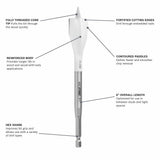 Bosch Nail Strike 1-1/4-in x 6-in Woodboring Spade Drill Bit