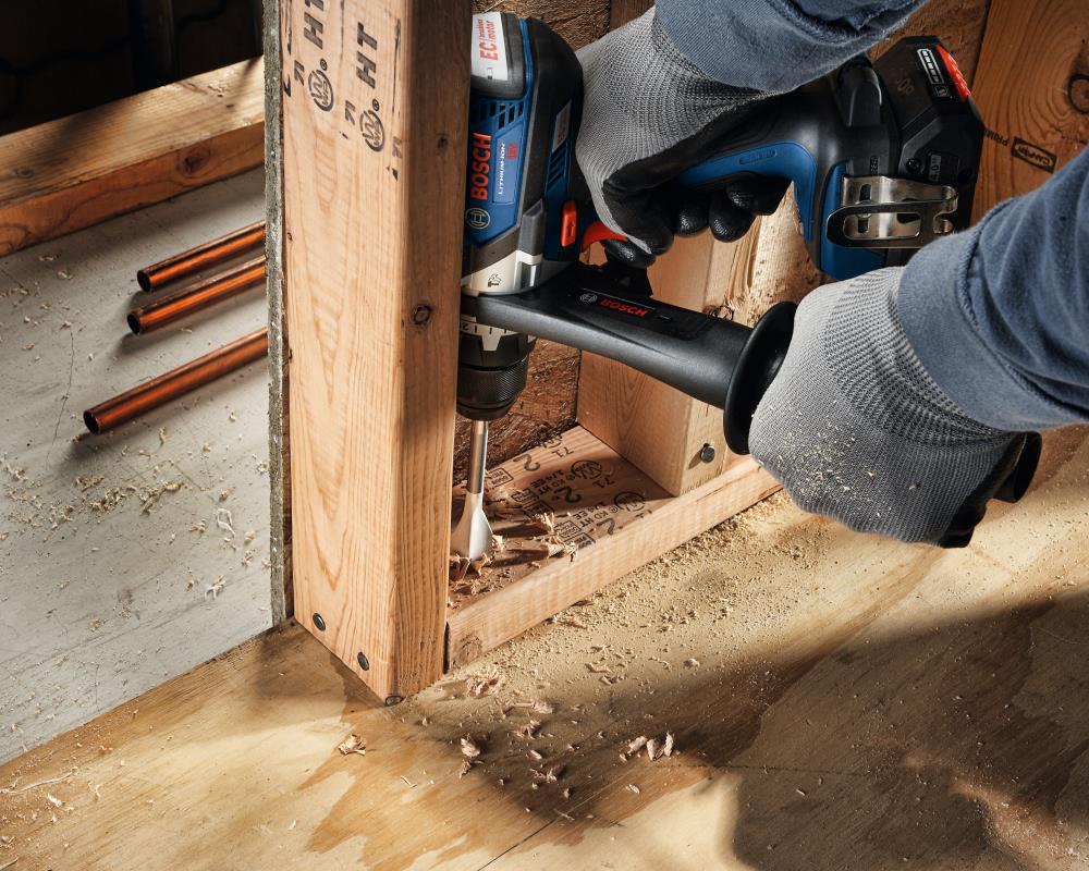 Bosch Nail Strike 1/2-in x 6-in Woodboring Spade Drill Bit, Hex Shank