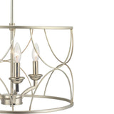 Progress Lighting Landree 3-Light Gray Traditional Chandelier