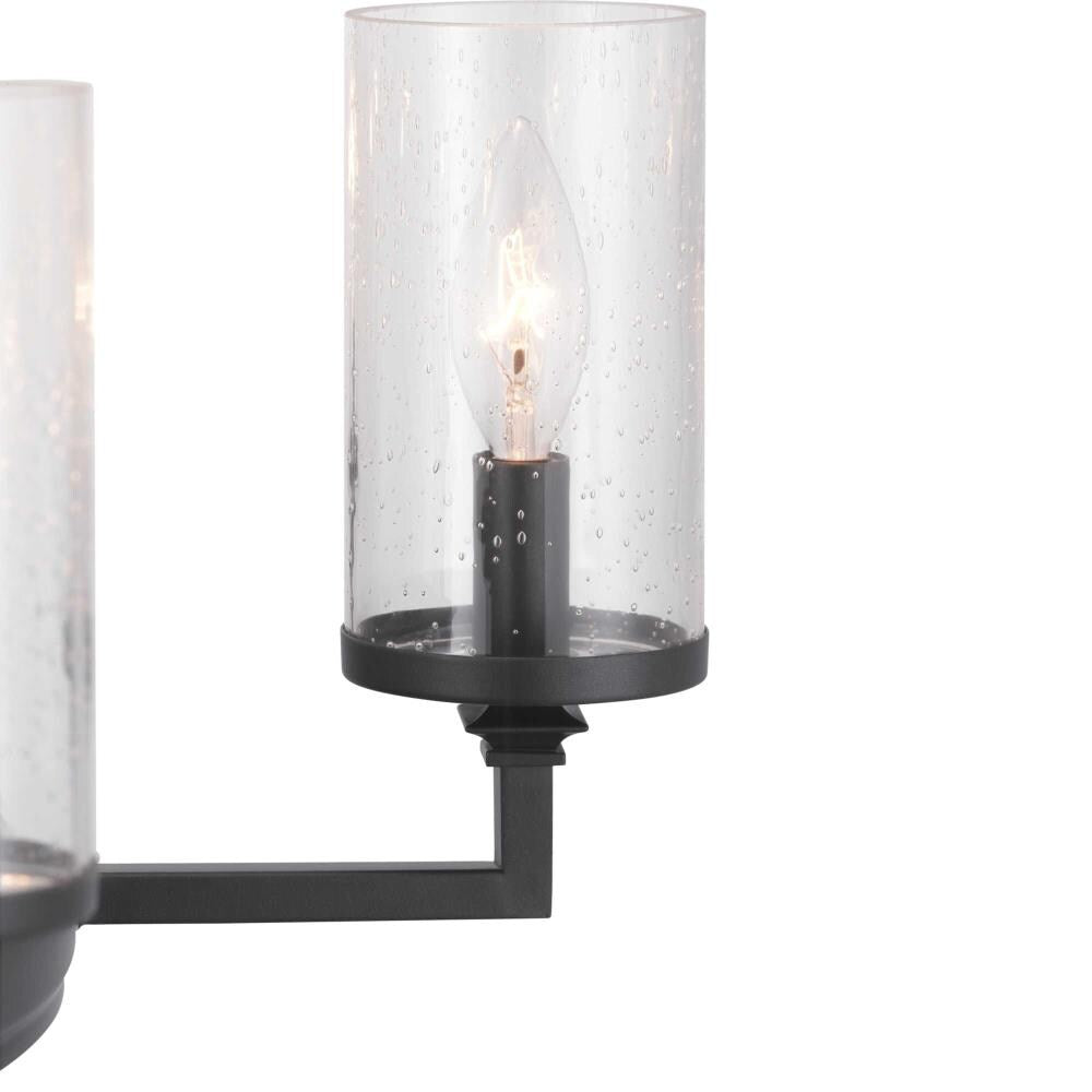 Progress Lighting Gresham 9-Light Black Transitional Chandelier