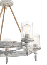 Kichler Minnow 5-Light Distressed White Coastal Chandelier