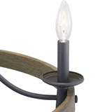Progress Lighting Gulliver 5-Light Black Coastal Chandelier
