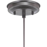 Progress Lighting Englewood Antique Bronze Farmhouse Dome Pendant Light, 12-in W x 8-in H