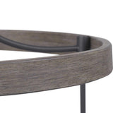 Progress Lighting Gulliver 8-Light Graphite with Weathered Oak Coastal Lantern Medium Hanging Pendant Light