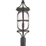 Progress Lighting Morrison 100-Watt 26.5-in Antique Bronze Modern/Contemporary Outdoor Post Light