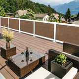 Freedom 6-ft White Aluminum Privacy Frame