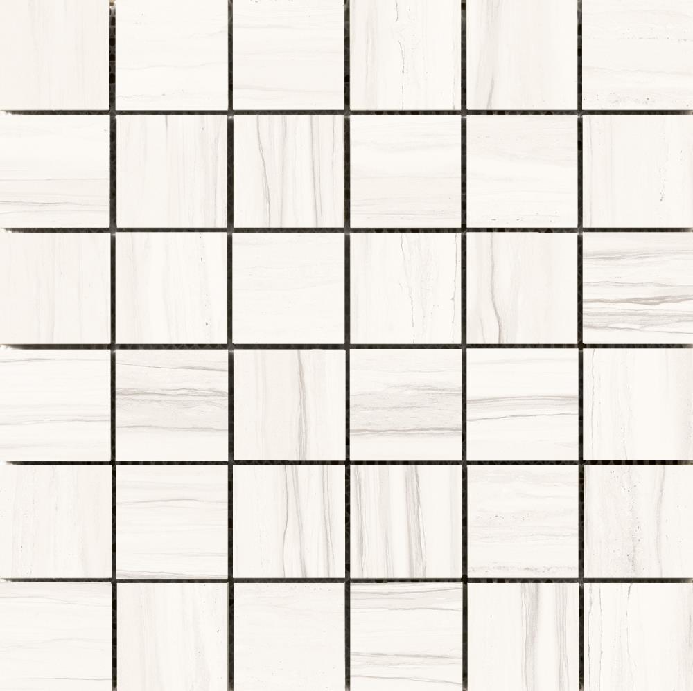 Emser Ciudad 7-Pack Cream Ceramic Border Tile (12-in x 12-in)