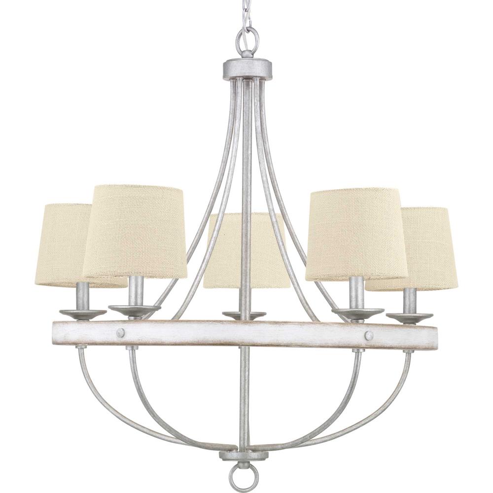 Progress Lighting Gulliver 5-Light Gray Coastal Chandelier