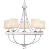 Progress Lighting Gulliver 5-Light Gray Coastal Chandelier