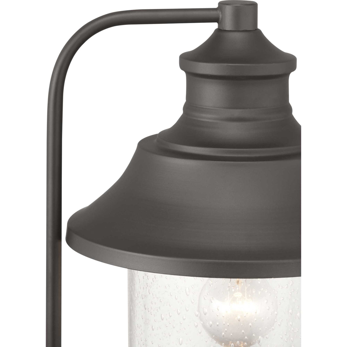 Progress Lighting Weldon 60-Watt 15.625-in Architectural Bronze Transitional Post Light
