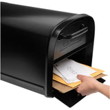 Oasis 360 Locking Parcel Mailbox with 2-Access Doors Black - Super Arbor