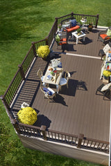 TimberTech Terrain 0.575-in x 12-ft Composite Rustic Elm Fascia Deck Board