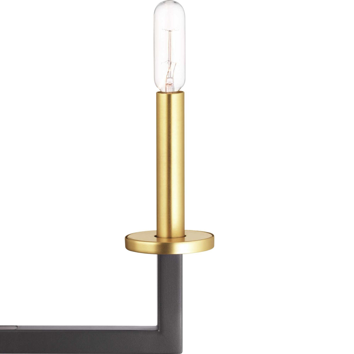 Progress Lighting Blakely 6-Light Black Modern/Contemporary Chandelier