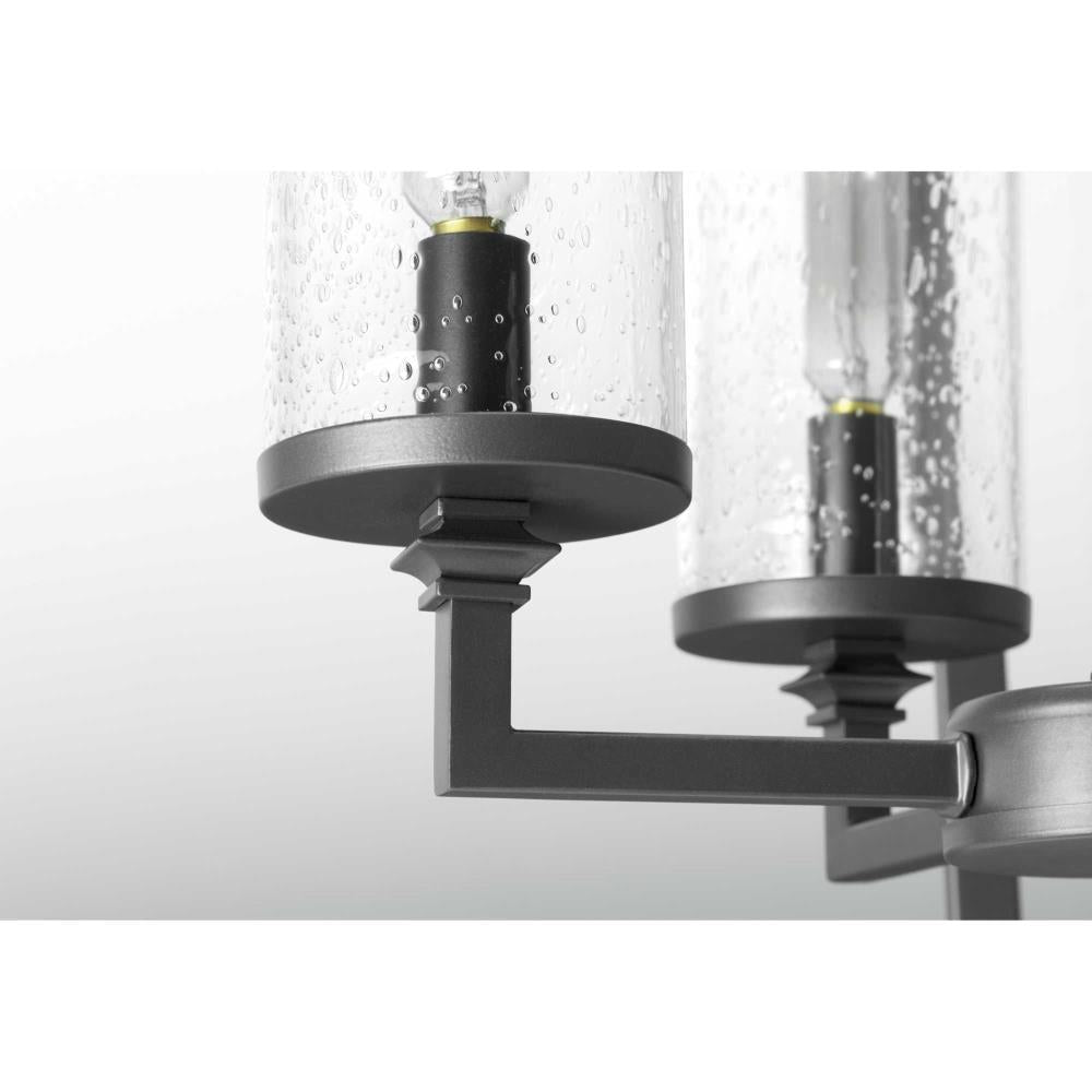 Progress Lighting Gresham 15-Light Black Transitional Chandelier