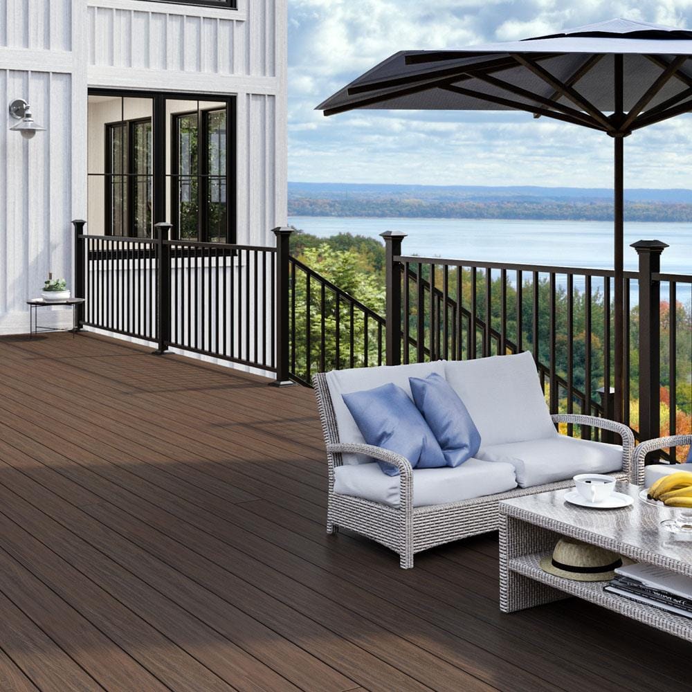 Deckorators (Common: 3-in x 3-in x 4-ft; Actual: 3-in x 3-in x 4-ft) Aluminum Deck Post