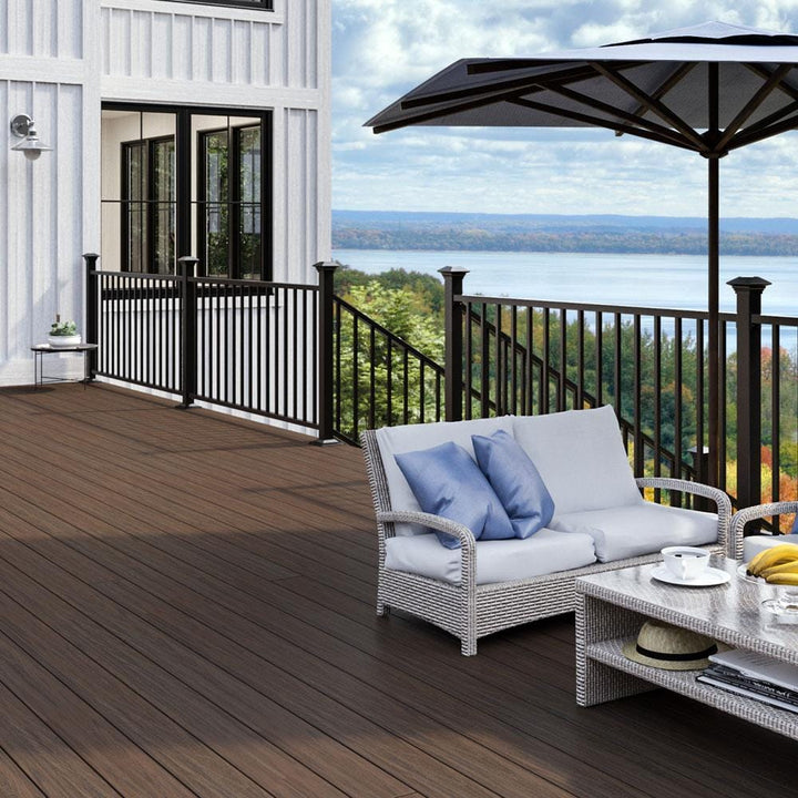 Deckorators (Common: 3-in x 3-in x 4-ft; Actual: 3-in x 3-in x 4-ft) Aluminum Deck Post