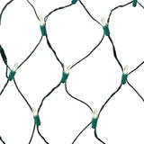 GE StayBright 6-ft x 8-ft Warm White LED Mini Net Christmas Lights, 300-Count, Plug-In