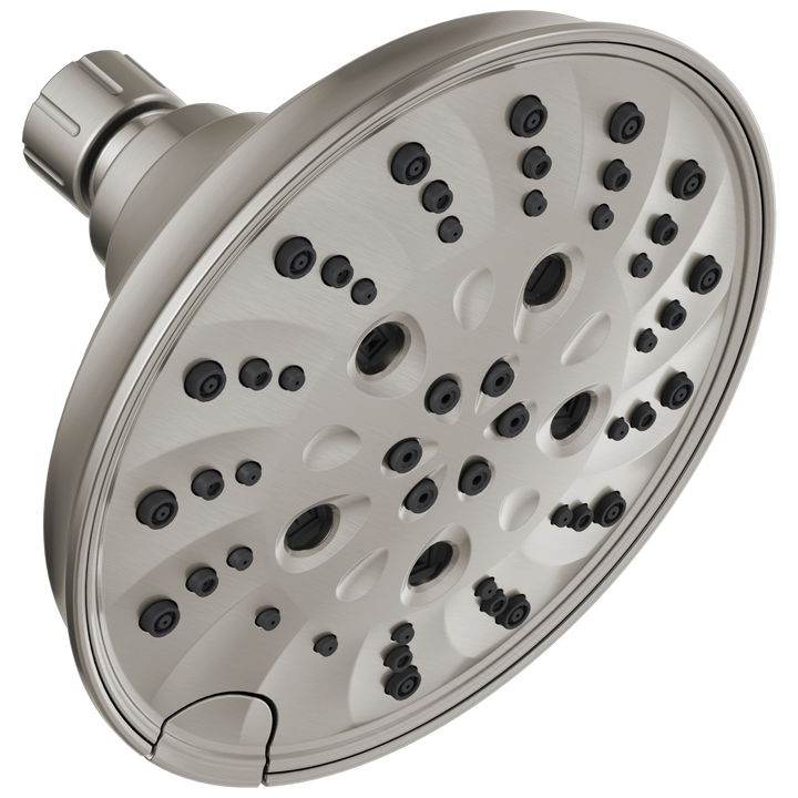Delta Universal Showering Components Brushed Nickel 5-Spray Shower Head, 1.75 GPM (6.6 LPM)