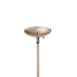 Kichler Eris 6-Light Polished Nickel Modern/Contemporary Crystal Chandelier