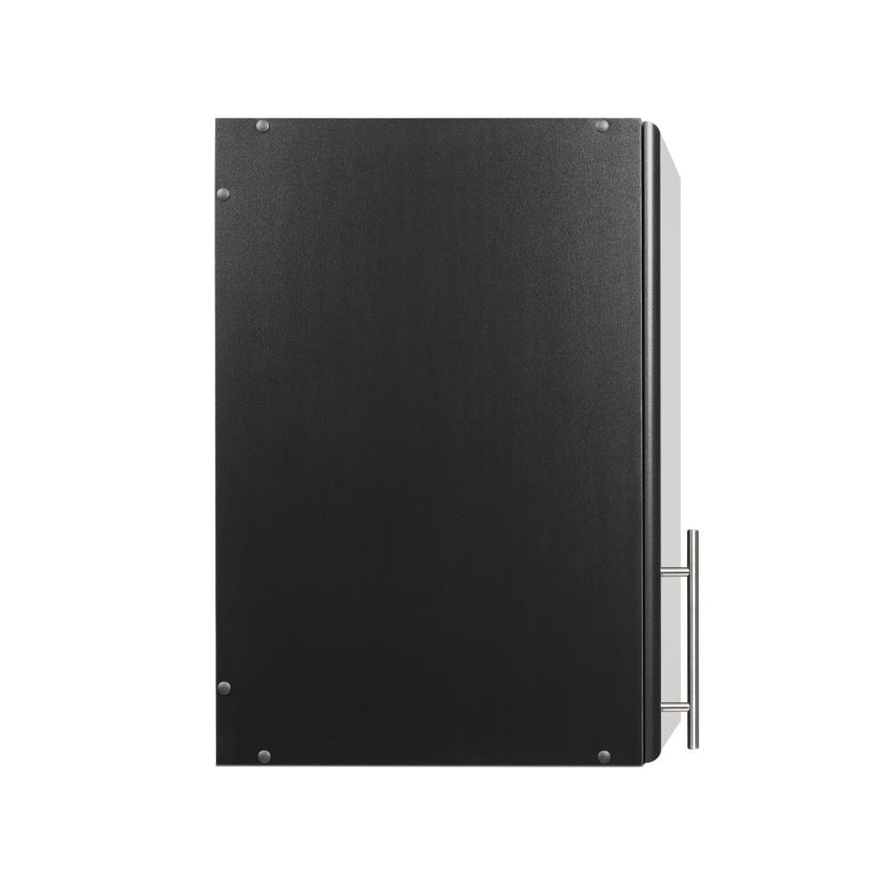 Prepac Elite 16-in W x 24-in H Wood Composite Black Wall-mount Utility Storage Cabinet