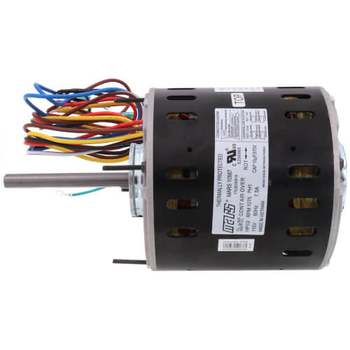 MARS 10587 blower motor - detail view (Voltage: 115V; Horse Power: 1/2)