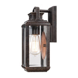 Quoizel Byron 11-in H Imperial Bronze Outdoor Wall Light, Medium Base E-26