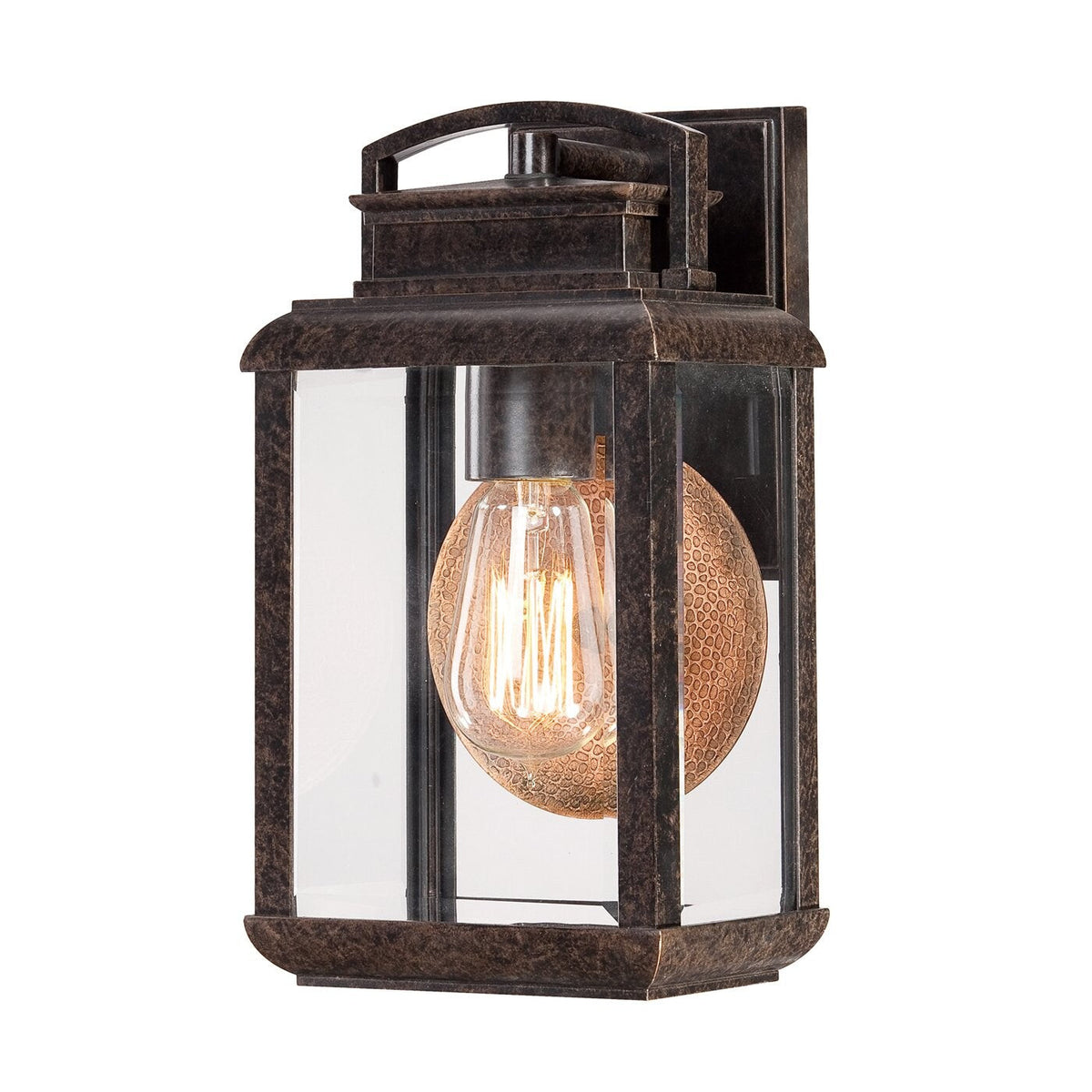 Quoizel Byron 11-in H Imperial Bronze Outdoor Wall Light, Medium Base E-26