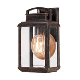 Quoizel Byron 11-in H Imperial Bronze Outdoor Wall Light, Medium Base E-26