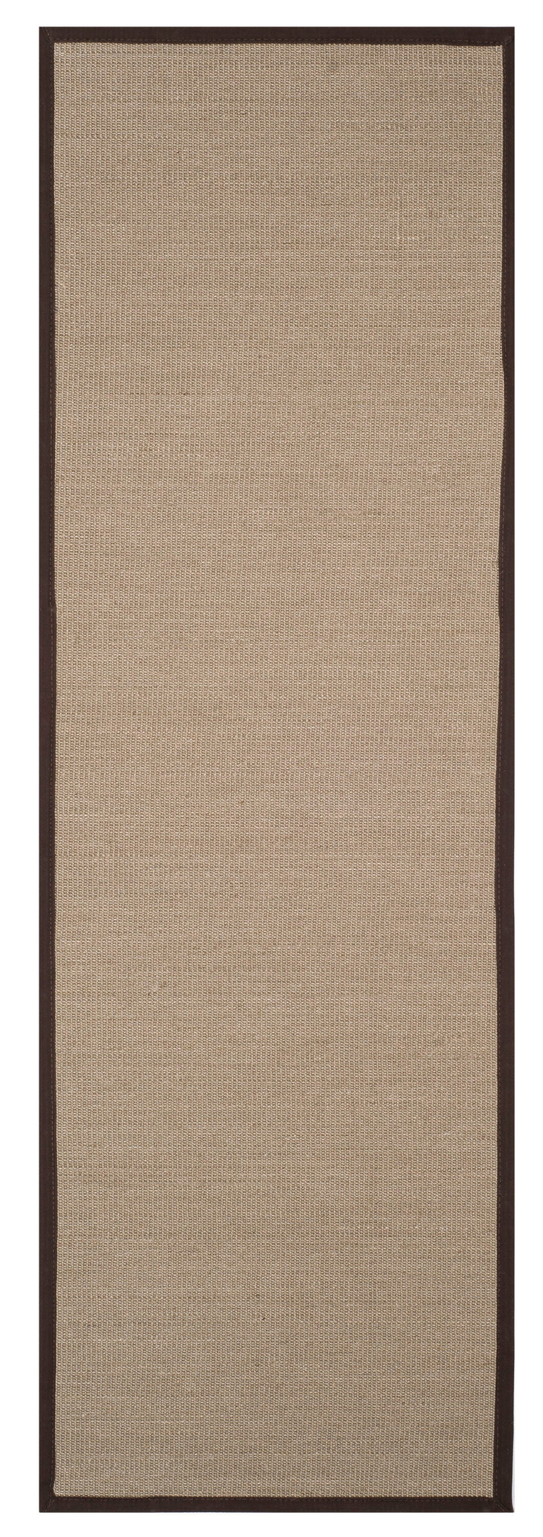 Safavieh Natural Fiber Tobias 3 x 8 Sage/Brown Indoor Solid Farmhouse/Cottage Runner Rug