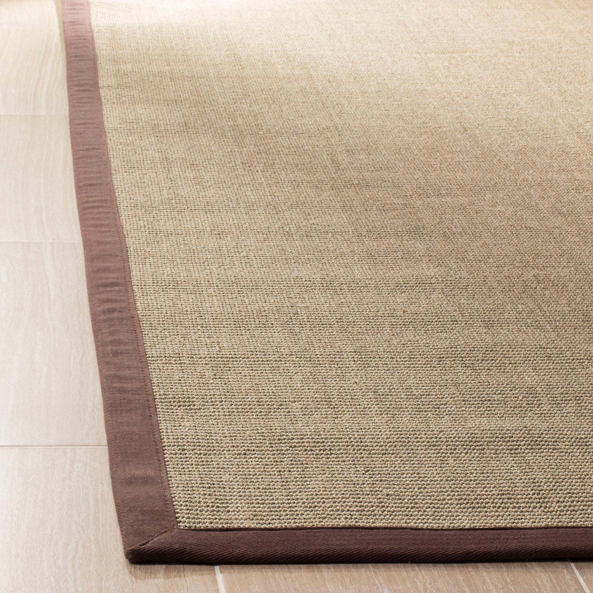 Safavieh Natural Fiber Tobias 3 x 8 Sage/Brown Indoor Solid Farmhouse/Cottage Runner Rug