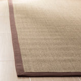 Safavieh Natural Fiber Tobias 3 x 8 Sage/Brown Indoor Solid Farmhouse/Cottage Runner Rug