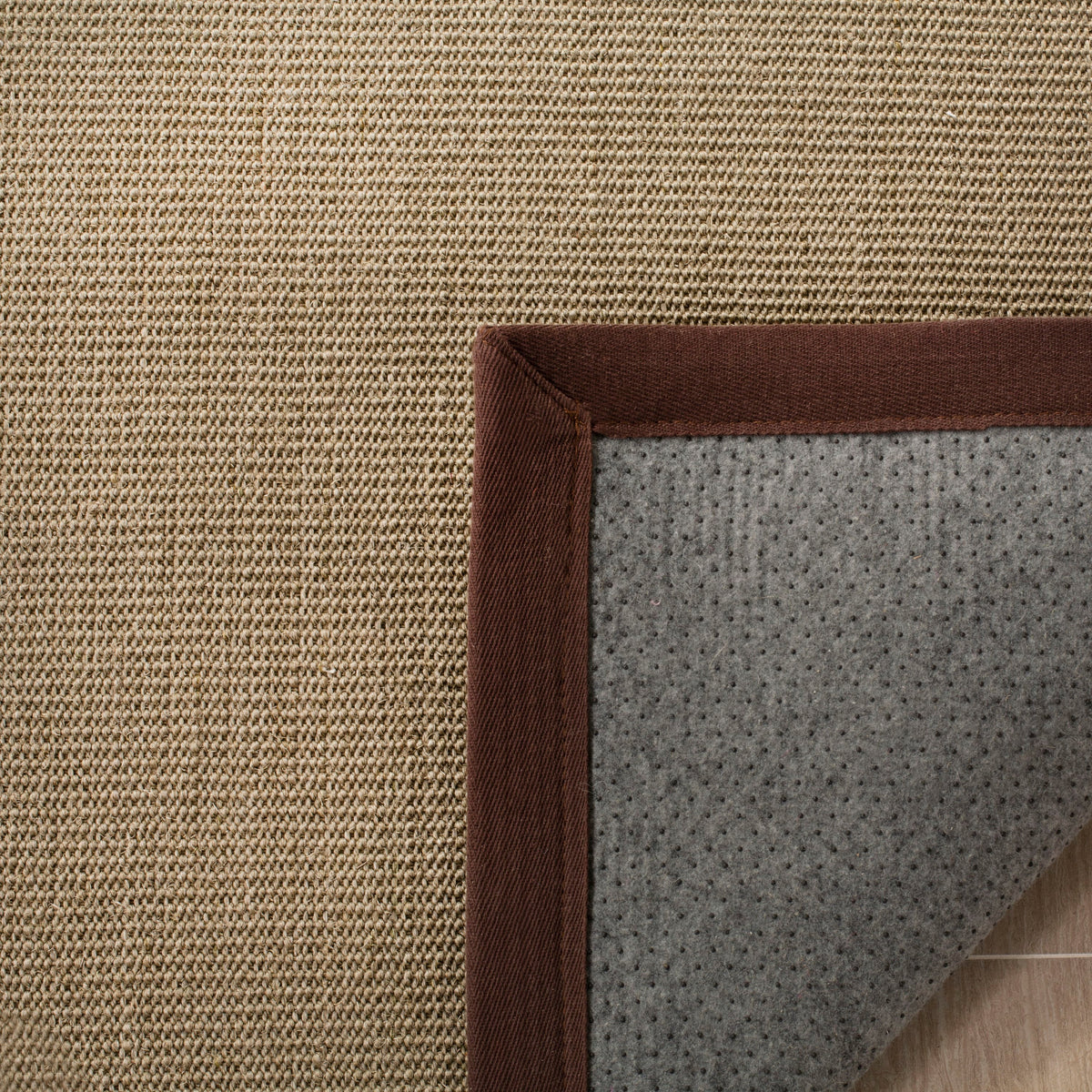 Safavieh Natural Fiber Tobias 3 x 8 Sage/Brown Indoor Solid Farmhouse/Cottage Runner Rug