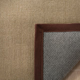 Safavieh Natural Fiber Tobias 3 x 8 Sage/Brown Indoor Solid Farmhouse/Cottage Runner Rug