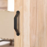 JELD-WEN DesignGlide 36-in x 80-in Unfinished K-Frame White Cedar Wood Single Barn Door, Hardware Included