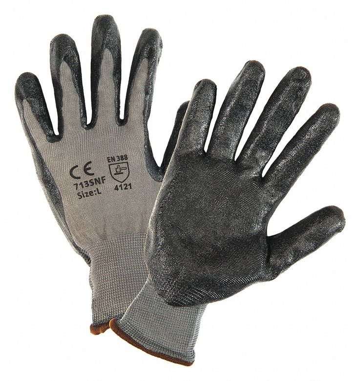 PIP Foam Nitrile Coated Gloves - XL, ANSI Abrasion Level 3, 12 Pack