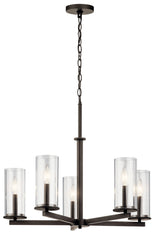 Kichler Crosby 5-Light Bronze Transitional Chandelier