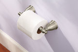 Moen Caldwell 3-Piece Decorative Bathroom Hardware Set, Brushed Nickel – 18-in Towel Bar, Pivoting Toilet Paper Holder, 6.8-in Towel Ring