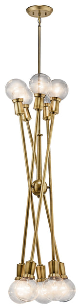 Kichler Armstrong 10-Light Mid-century Chandelier