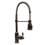 All-in-One Dual Mount Copper 42 in. 0-Hole Triple Basin Kitchen Sink in Oil Rubbed Bronze